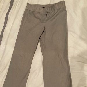 Women's J.Crew Stretch P4 tan/grey pants